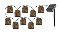 RABALUX Rupit, spoljna solarna dekorativna, set 10 kom, 0,6W, 5lm (bez dif. 10lm), 3000K