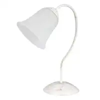 RABALUX Fabiola, vintage stona lampa, antracit bela, E27