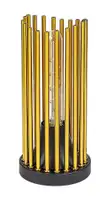 RABALUX Roxas, stona lampa 1xE27, metal crna/bakar sa tekstil kablom, visina 26cm