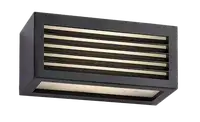 RABALUX Lublin, LED spoljna zidna, aluminium crna, 10W, 480lm, (bez dif. 1000lm), 4000K 2