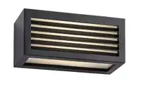 RABALUX Lublin, LED spoljna zidna, aluminium crna, 10W, 480lm, (bez dif. 1000lm), 4000K 2