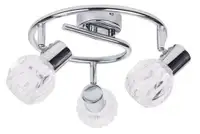 RABALUX Lauren spot E14 3x40W, hrom