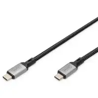 DIGITUS Kabl USB-C na USB-C 4.0 1m crni