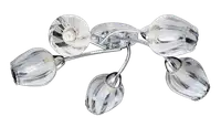 RABALUX Danila plafonska lampa E27, 5x60W, hrom