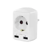 TEHNOELEKTRO 2/310-0113 Utikac prikljucnica +2 USB
