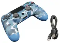 GEMBIRD Thrillershock PC/PS4 Blue Camo Wireless
