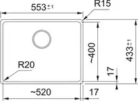 FRANKE-IT MRG 110-52 crna