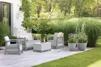 KETER Scandi linea II sa box stolom siva