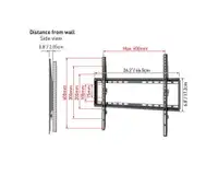 BARKAN E407 LCD TV zidni nosac do 90 inca