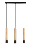 RABALUX Braulia, metalna/drvena lvisilica, GU10 3x50W, IP21
