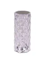 RABALUX Siggy, stona lampa punjiva na USB, RGB, LED 1,5W, visina 21cm, providna plastika, touch prekidac
