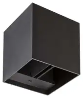 RABALUX Solin, Zidna spoljna lampa, G9 1X42W, IP54, mat crna