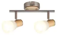 RABALUX Gavin spot E14 2x40W s.hrom, beech