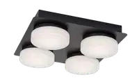 RABALUX Attichus, mat crna 21W 1900lm-2670lm, 4000K IP4