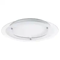 RABALUX Lorna, staklena plafonjera, LED 18W, 4000K, 40cm