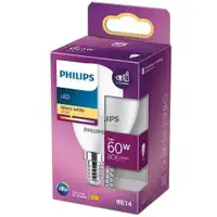 PHILIPS PS801 7W ( 60W) P48 E14 WW FR ND 1SRT4