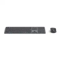 HAMA WKM-550 bezicna tastatura i mis, US, crna