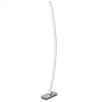 RABALUX Addison, modern LED floor lamp in aluminium finish