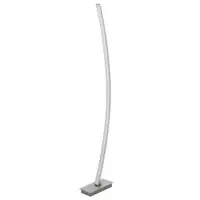 RABALUX Addison, modern LED floor lamp in aluminium finish