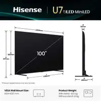HISENSE 100U7Q MiniLED