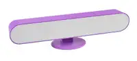 RABALUX Parker, stona punjiva LED 3W, samo RGB svetlo, daljinski, dimabilna, boja ljubicasta, visina 27cm, IP20