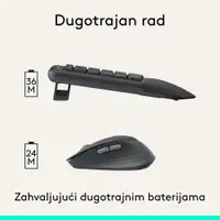 LOGITECH Signature Comfort Plus MK880 US GRAPHITE