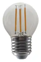 RABALUX Filament LED sijalica E27 G45, 4W, 470lm, 2700K