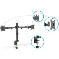 DIGITUS Nosac za dva monitora