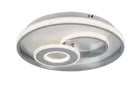 RABALUX Celinda, plafonjera,hrom, ugraden LED 40W 2000lm 400