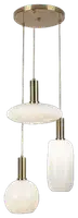 RABALUX Sinopia,visilica E27 3x60W,zlato