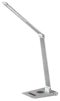 RABALUX Nilfgard, unutrašnja stona lampa, srebrna aluminium