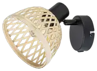 RABALUX Rattan, metalni bambus spot, E14 1x MAX 15W