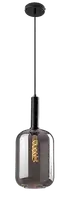 RABALUX Lissandra, mat crna visilica , E27 1x40W IP20