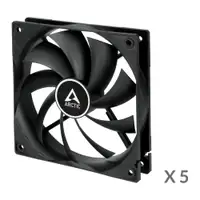 ARCTIC F12 5 pack ACFAN00248A 120mm Black