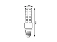 RABALUX LED sijalica E14 T20, 5W, 570lm, 3000K