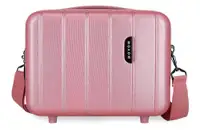 MOVOM WOOD ABS Beauty case roze