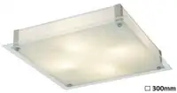 RABALUX Dena ceiling lamp,LED12W,30x30cm,w/c.2