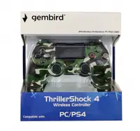 GEMBIRD Thrillershock PC/PS4 Green Camo Wireless