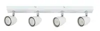 RABALUX Perico plafonjera GU10 4x5W bela