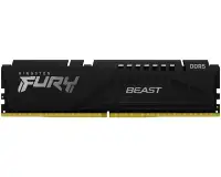 KINGSTON DIMM DDR5 16GB 6000MT/s KF560C30BBE-16 FURY Beast Black EXPO