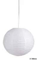 RABALUX Rice papirna Visilica D30 belo