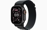 APPLE Watch Ultra 3 Cellular 49mm Black Titanium Case with Black Alpine Loop - Medium mf0v4se/a