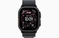 APPLE Watch Ultra 3 Cellular 49mm Black Titanium Case with Black Alpine Loop - Medium mf0v4se/a