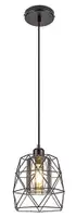 RABALUX Emrys, mat crna metalna visilica , E27 1x40W IP20
