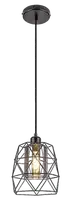 RABALUX Emrys, mat crna metalna visilica , E27 1x40W IP20