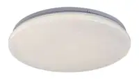 RABALUX Vendel, LED plafonjera okrugla, 18W, 18W, with shade: 1460lm-1800lm, 4000K, D32,5cm zvezdani efekat, IP20
