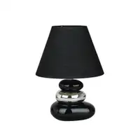 RABALUX Salem keramicka stonaE14 40W crno-srebro