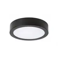 RABALUX Shaun2 plafonjera 7W 4000K crna okrugla