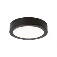 RABALUX Shaun2 plafonjera 7W 4000K crna okrugla