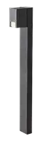 RABALUX Cernon, spoljna podna GU10, aluminium crna, visina 80cm, IP44